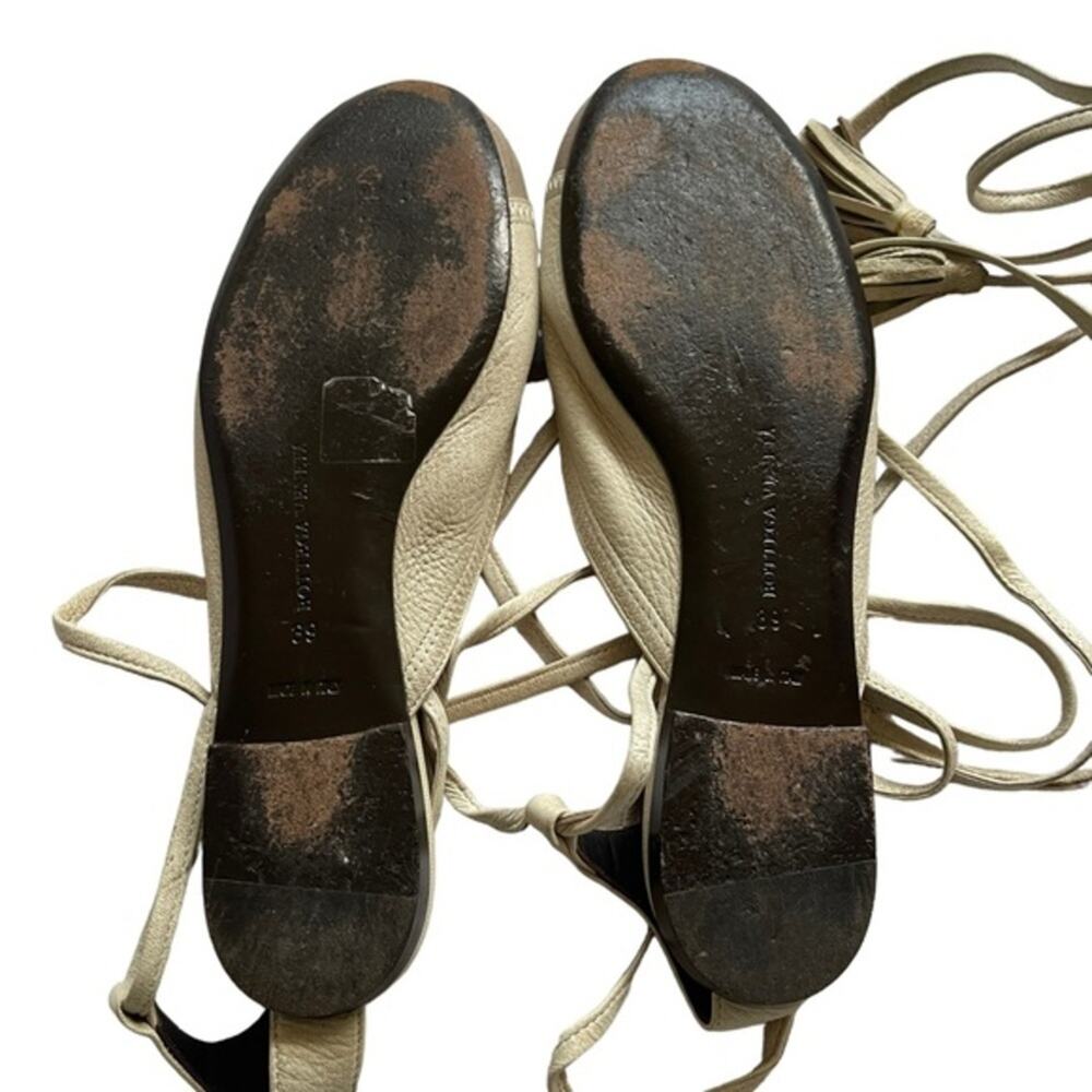 Bottega veneta ankle wrap gladiator sandals Sz 39/US:9 - Picture 7 of 8